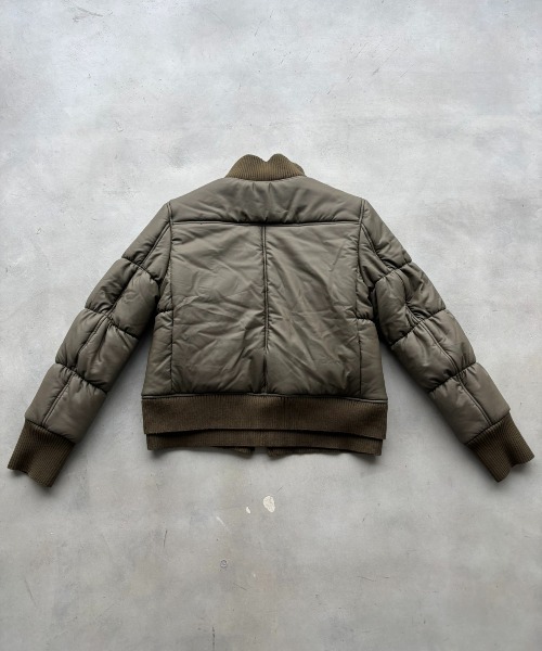 SHAGGIE（シャギー）の「クロップドアイレットパッファージャケット（その他アウター・レディース・ブラック/ブラウン/カーキ・FREE）」の13枚目の写真