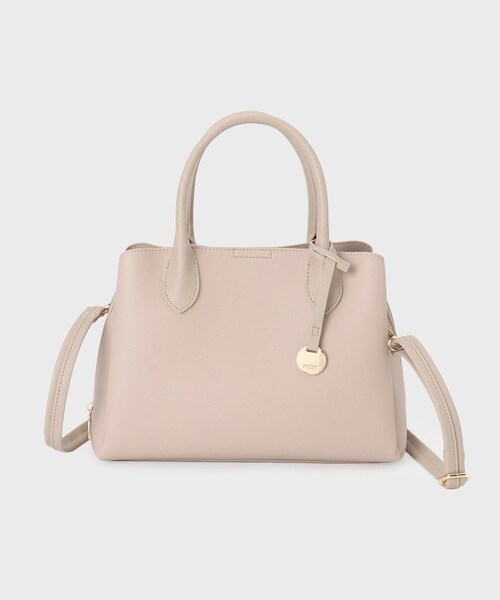 index（インデックス）の「≪通勤・セレモニー対応≫2WAYカクシボミドルボストンバッグ（ボストンバッグ・レディース・ブラック/ベージュ・00）」の13枚目の写真