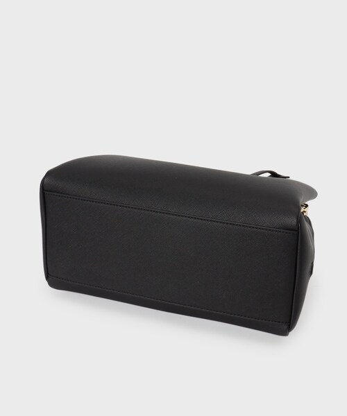 index（インデックス）の「≪通勤・セレモニー対応≫2WAYカクシボミドルボストンバッグ（ボストンバッグ・レディース・ブラック/ベージュ・00）」の10枚目の写真