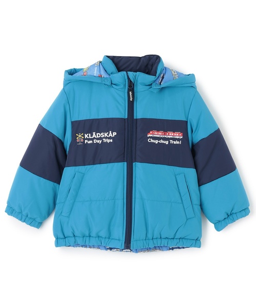 セール】電車リバーシブル中わたブルゾン（ブルゾン）｜kladskap