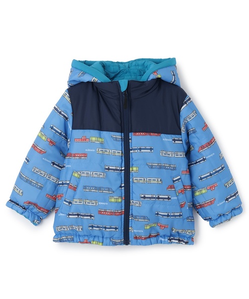 セール】電車リバーシブル中わたブルゾン（ブルゾン）｜kladskap