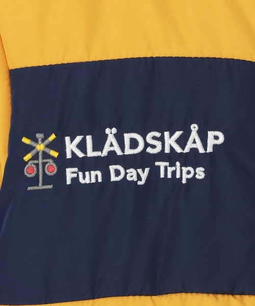 kladskap（クレードスコープ）の「電車リバーシブル中わたブルゾン（ブルゾン・キッズ・ライトブルー/マスタード/レッド・90cm/100cm/120cm/110cm/80ｃｍ）」の11枚目の写真