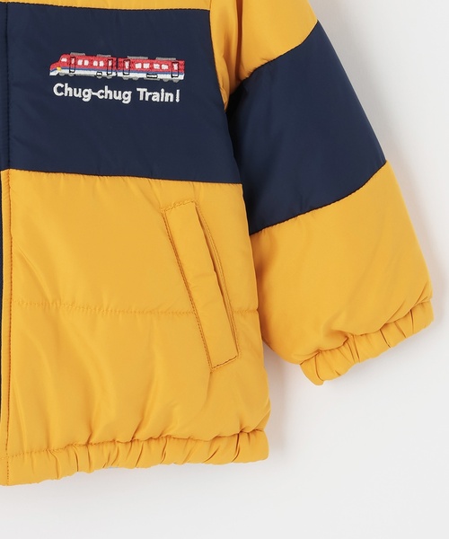 kladskap（クレードスコープ）の「電車リバーシブル中わたブルゾン（ブルゾン・キッズ・ライトブルー/マスタード/レッド・90cm/100cm/120cm/110cm/80ｃｍ）」の13枚目の写真