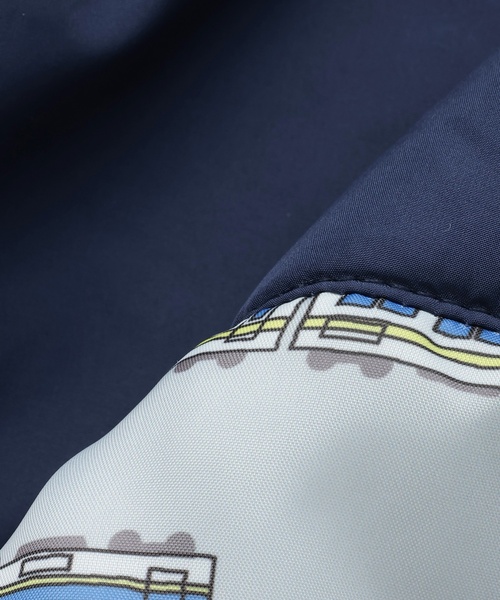 kladskap（クレードスコープ）の「電車リバーシブル中わたブルゾン（ブルゾン・キッズ・ライトブルー/マスタード/レッド・90cm/100cm/120cm/110cm/80ｃｍ）」の14枚目の写真