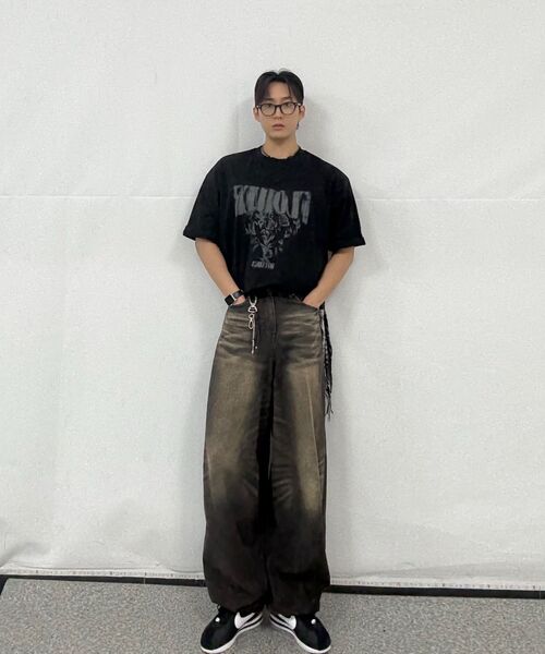 DNSR(ディーエヌエスアール)の「アッサムバギーデニムパンツブラック(デニムパンツ・メンズ・その他・SMALL/LARGE/MEDIUM/X-LARGE)」の20枚目の写真