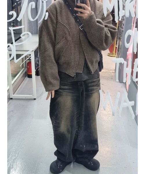 DNSR(ディーエヌエスアール)の「アッサムバギーデニムパンツブラック(デニムパンツ・メンズ・その他・SMALL/LARGE/MEDIUM/X-LARGE)」の12枚目の写真