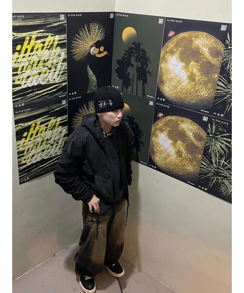 DNSR(ディーエヌエスアール)の「アッサムバギーデニムパンツブラック(デニムパンツ・メンズ・その他・SMALL/LARGE/MEDIUM/X-LARGE)」の5枚目の写真