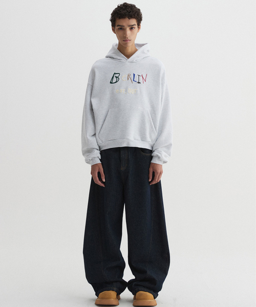 DNSR(ディーエヌエスアール)の「クロップベルリンフードパーカーグレー(パーカー・メンズ・その他・MEDIUM/X-LARGE/LARGE)」の12枚目の写真