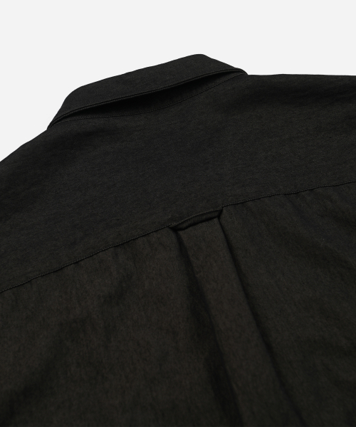 FRIZMWORKS(フリズムワークス)の「TWO TONE RELAXED SHIRT 002 _ BLACK BROWN(シャツ/ブラウス・メンズ・その他・X-LARGE/SMALL/MEDIUM/LARGE)」の6枚目の写真