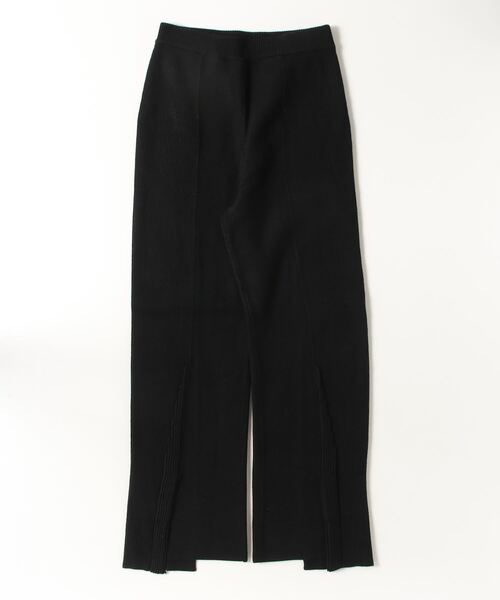 UN3D.(アンスリード)の「UN3D./アンスリード/PIN TUCK CENTER VENTS PANTS(その他パンツ・レディース・グレー/ブラック・36)」の1枚目の写真