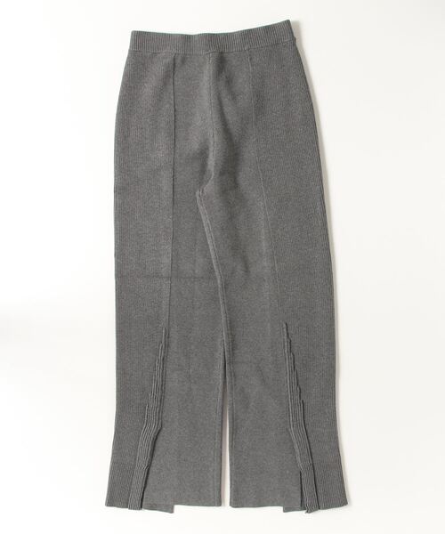 UN3D.(アンスリード)の「UN3D./アンスリード/PIN TUCK CENTER VENTS PANTS(その他パンツ・レディース・グレー/ブラック・36)」の5枚目の写真