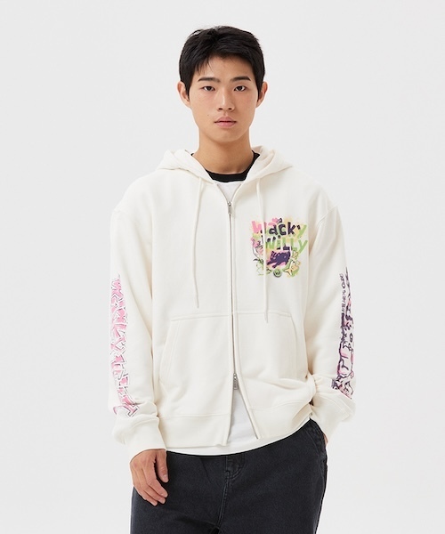 セール】SPRAY GRAPHIC HOODIE（パーカー）｜Wacky WiLLy（ワッキー