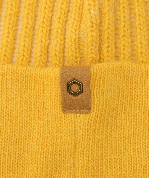 Timberland（ティンバーランド）の「Timberland [TOKYO DESIGN COLLECTIVE] Jacquard Pattern Knit Cap（ティンバーランド [トウキョウ デザイン コレクティブ] ジャカード パターン ニット キャップ）（ニットキャップ/ビーニー・メンズ・イエロー系・ONE SIZE）」の6枚目の写真