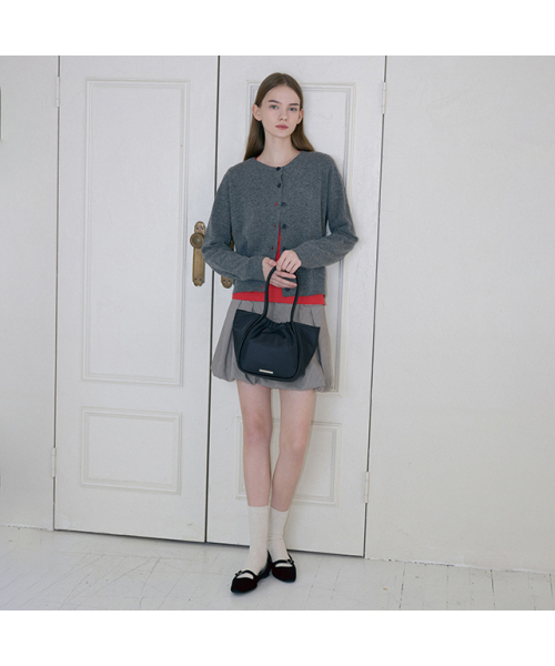 LAP(ラップ)の「SILHOUETTE SMALL SHOPPER BAG AR7AB203(トートバッグ・レディース・ブラック/グレー/アイボリー・FREE)」の14枚目の写真