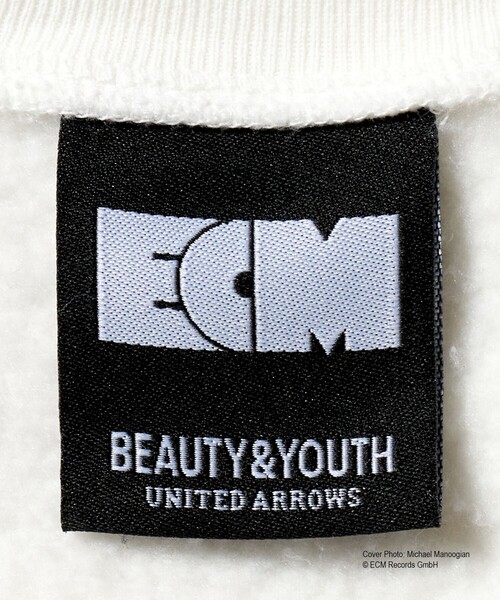 BEAUTY&YOUTH UNITED ARROWS（ビューティーアンドユースユナイテッドアローズ）の「＜ECM × BEAUTY&YOUTH＞Return to Forever プリント スウェット（スウェット・メンズ・ホワイト・XL/L/M）」の9枚目の写真