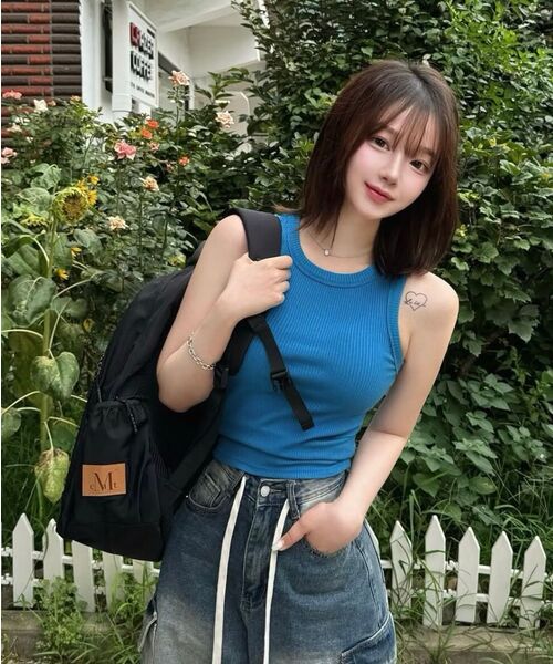 MUCENT（ムセント）の「トレバン 円形ロゴバックパック (成人男女共用)（バックパック/リュック・レディース・ブラック・FREE）」の11枚目の写真