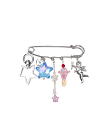 VVV（ブイブイブイ）の「スイートエンジェルセーフティピンキーホルダー（キーケース/キーアクセサリー）」