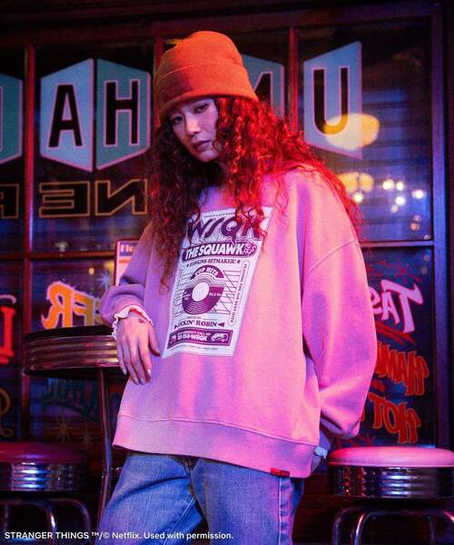 Green　Parks（グリーンパークス）の「■STRANGER THINGS×MINNETONKA ニットキャップ（ニットキャップ/ビーニー・レディース・ベージュ/ブラック・FREE）」の11枚目の写真