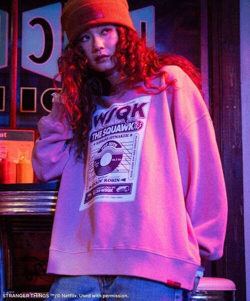 Green　Parks（グリーンパークス）の「■STRANGER THINGS×MINNETONKA ニットキャップ（ニットキャップ/ビーニー・レディース・ベージュ/ブラック・FREE）」の12枚目の写真