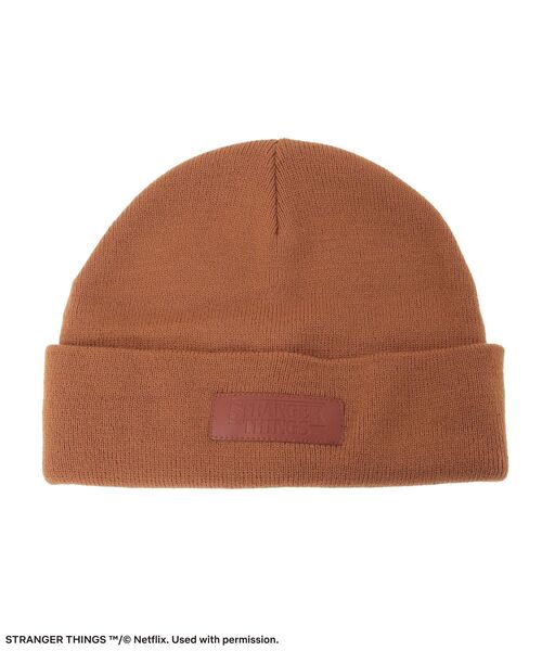 Green　Parks（グリーンパークス）の「■STRANGER THINGS×MINNETONKA ニットキャップ（ニットキャップ/ビーニー・レディース・ベージュ/ブラック・FREE）」の17枚目の写真