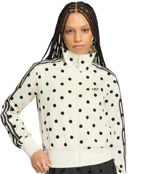 adidas SATIN POLKA DOTS Track Top / アディダス サテン水玉 トラック