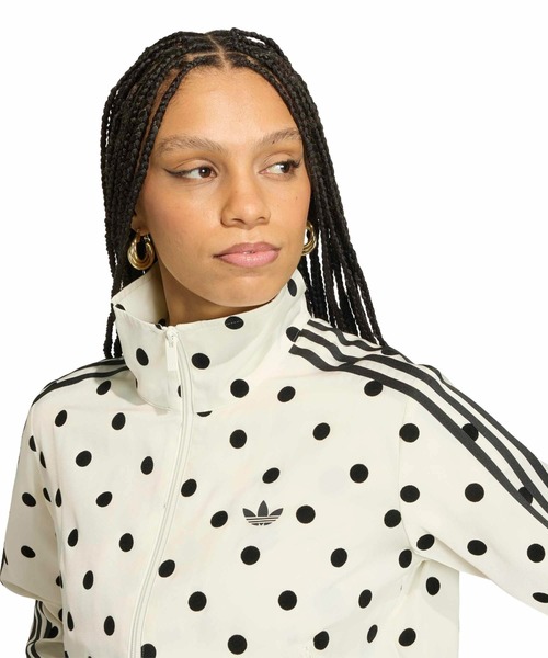 adidas SATIN POLKA DOTS Track Top / アディダス サテン水玉 トラック