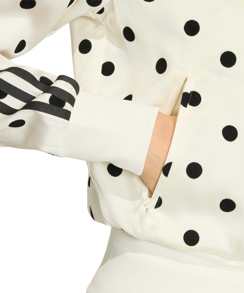 adidas ポルカドット柄 トラックジャケット adidas SATIN POLKA DOTS Track Top / アディダス サテン水玉 トラック