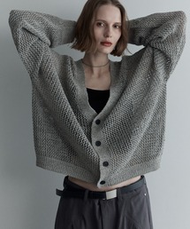 remer（リメール）の「マルチブレンドニットカーディガン / multi blend knit cardigan（カーディガン/ボレロ）」