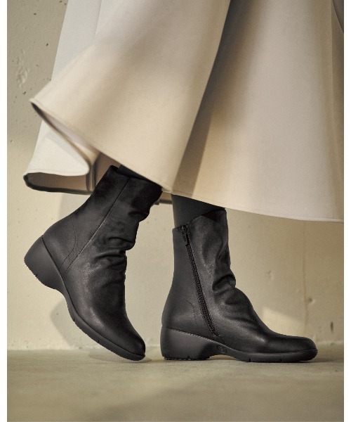 fitfit 新品24cm ◆ソフトレザーブーツ900(ブラック) fitfit 新品24cm ◇ソフトレザーブーツ900(ブラック) - メルカリ