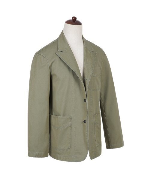 sortie(ソルティ)の「Tura Cotton Washed Jacket (Light Khaki)(テーラードジャケット・メンズ・その他・X-LARGE/MEDIUM/LARGE)」の3枚目の写真
