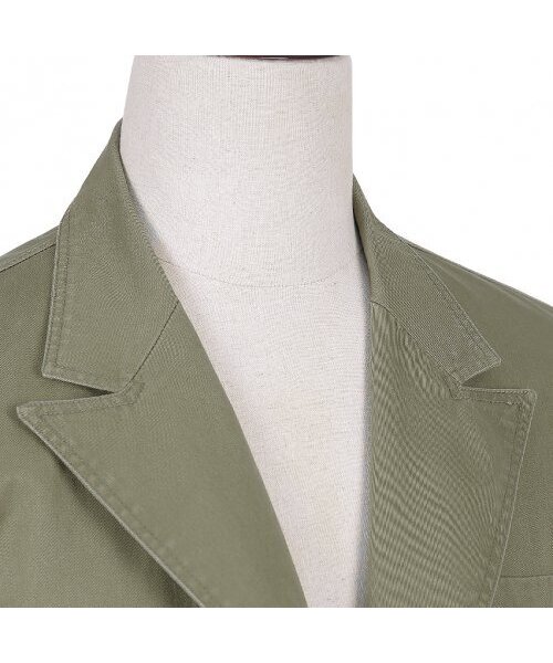sortie(ソルティ)の「Tura Cotton Washed Jacket (Light Khaki)(テーラードジャケット・メンズ・その他・X-LARGE/MEDIUM/LARGE)」の4枚目の写真