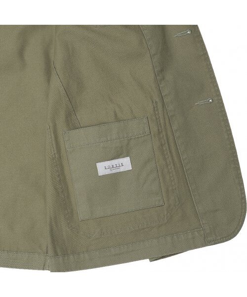 sortie(ソルティ)の「Tura Cotton Washed Jacket (Light Khaki)(テーラードジャケット・メンズ・その他・X-LARGE/MEDIUM/LARGE)」の7枚目の写真