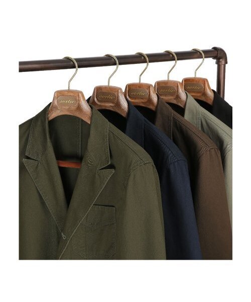 sortie(ソルティ)の「Tura Cotton Washed Jacket (Light Khaki)(テーラードジャケット・メンズ・その他・X-LARGE/MEDIUM/LARGE)」の8枚目の写真
