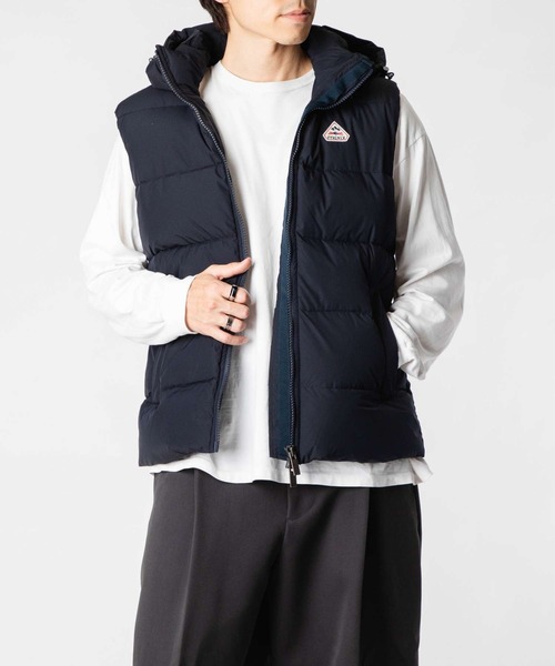 Pyrenex（ピレネックス）の「PYRENEX SPOUTNIC MINI RIPSTOP VEST ピレネックス  スプートニク　 ダウンベスト（ダウンベスト・メンズ・ネイビー/ブラック・LARGE/MEDIUM/X-LARGE）」の15枚目の写真