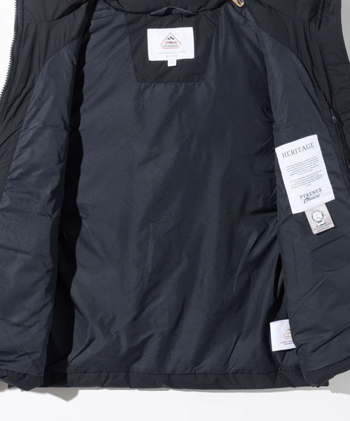 Pyrenex（ピレネックス）の「PYRENEX SPOUTNIC MINI RIPSTOP VEST ピレネックス  スプートニク　 ダウンベスト（ダウンベスト・メンズ・ネイビー/ブラック・LARGE/MEDIUM/X-LARGE）」の9枚目の写真
