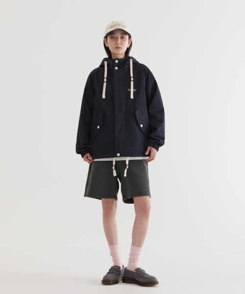 COVERNAT（カバーナット）の「フィールドフードジャケット ダークネイビー（ナイロンジャケット・レディース・その他・MEDIUM/LARGE/X-LARGE/SMALL）」の9枚目の写真