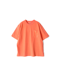 Lawrence Garment Dyeing Short T-shirt Orange