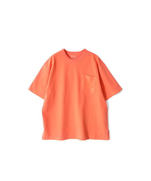 HORLISUN(ホーリーサン)の「Lawrence Garment Dyeing Short T-shirt Orange(Tシャツ/カットソー・レディース・その他・LARGE/MEDIUM/SMALL)」の2枚目の写真