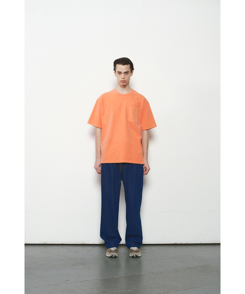 HORLISUN(ホーリーサン)の「Lawrence Garment Dyeing Short T-shirt Orange(Tシャツ/カットソー・レディース・その他・LARGE/MEDIUM/SMALL)」の7枚目の写真