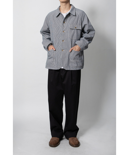 HORLISUN(ホーリーサン)の「Painter Hickory Denim Jacket Hickory Stripe(その他アウター・レディース・その他・SMALL/MEDIUM/LARGE)」の3枚目の写真