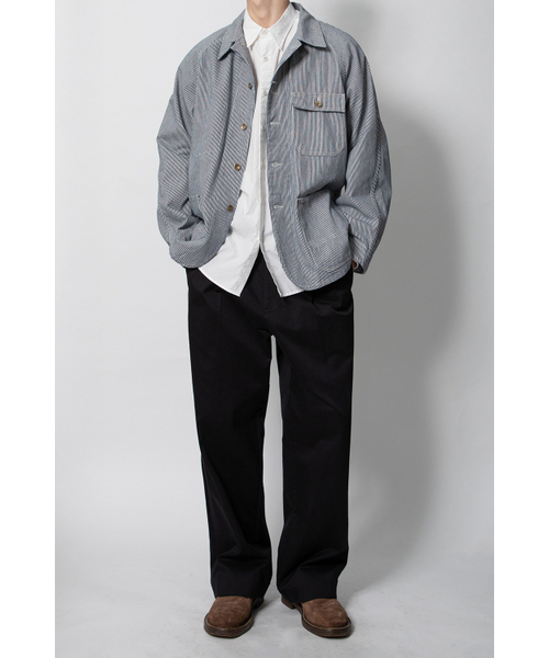 HORLISUN(ホーリーサン)の「Painter Hickory Denim Jacket Hickory Stripe(その他アウター・レディース・その他・SMALL/MEDIUM/LARGE)」の4枚目の写真