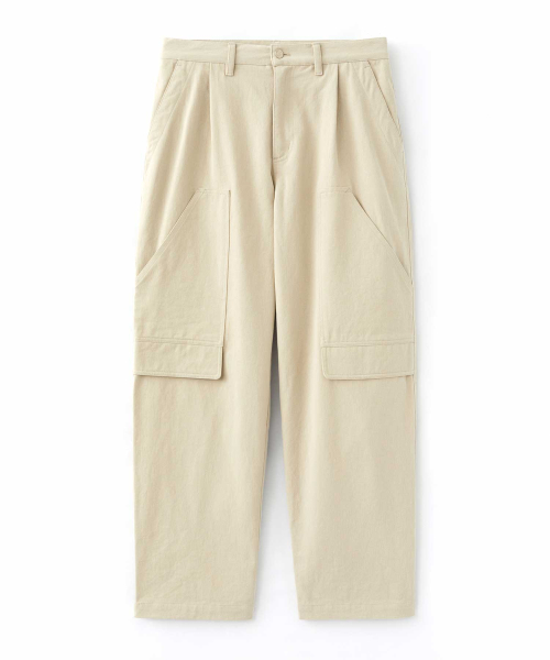 WMC（ダブリューエムシー）の「パティグコットンパンツ_IVORY（その他パンツ・メンズ・アイボリー・34(L)/32(L)/30(M)）」の2枚目の写真