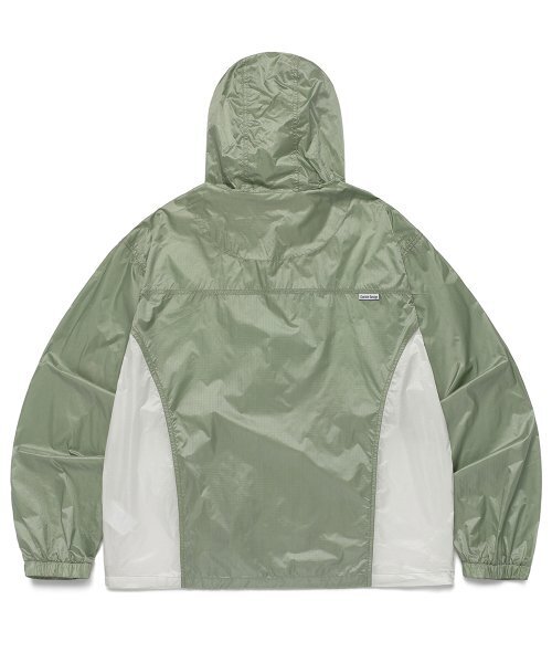 Cavish（カビシ）の「LIGHT SHELL WIND BREAKER GREEN(CV2ESUB960A)（ナイロンジャケット・レディース・グリーン・MEDIUM/LARGE）」の2枚目の写真