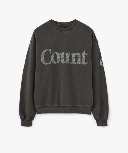 WMC(ダブリューエムシー)の「カウント74マンツーマン_CHARCOAL GREY(スウェット・メンズ・チャコールグレー・MEDIUM/LARGE/X-LARGE)」の1枚目の写真