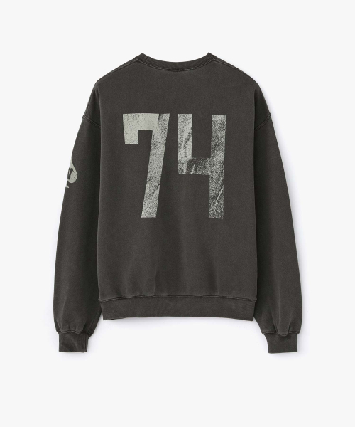 WMC(ダブリューエムシー)の「カウント74マンツーマン_CHARCOAL GREY(スウェット・メンズ・チャコールグレー・MEDIUM/LARGE/X-LARGE)」の2枚目の写真