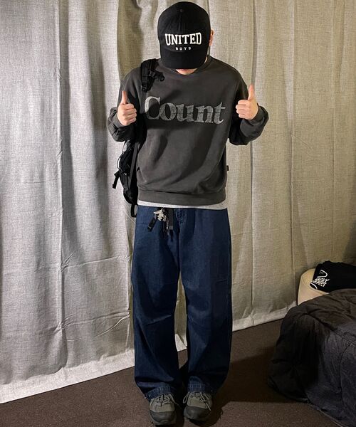 WMC(ダブリューエムシー)の「カウント74マンツーマン_CHARCOAL GREY(スウェット・メンズ・チャコールグレー・MEDIUM/LARGE/X-LARGE)」の3枚目の写真
