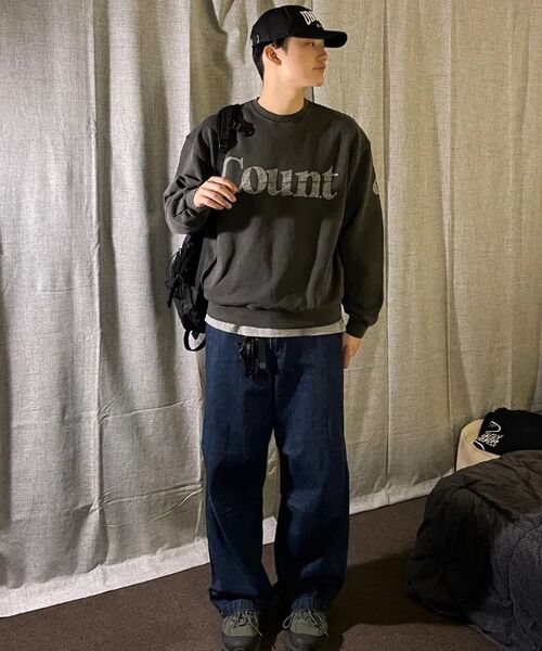 WMC(ダブリューエムシー)の「カウント74マンツーマン_CHARCOAL GREY(スウェット・メンズ・チャコールグレー・MEDIUM/LARGE/X-LARGE)」の5枚目の写真