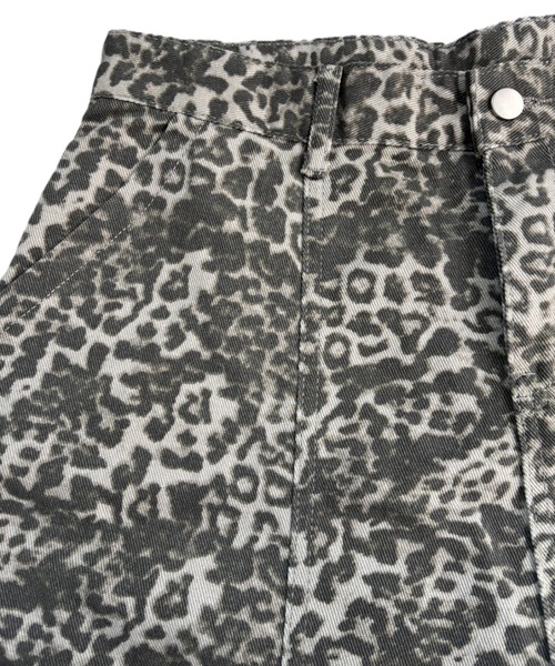 CANVAS+(キャンバスプラス)の「【CANVAS+】レオパード柄バレルレッグルーズパンツ(その他パンツ・レディース・ベージュ・L/M/S)」の10枚目の写真