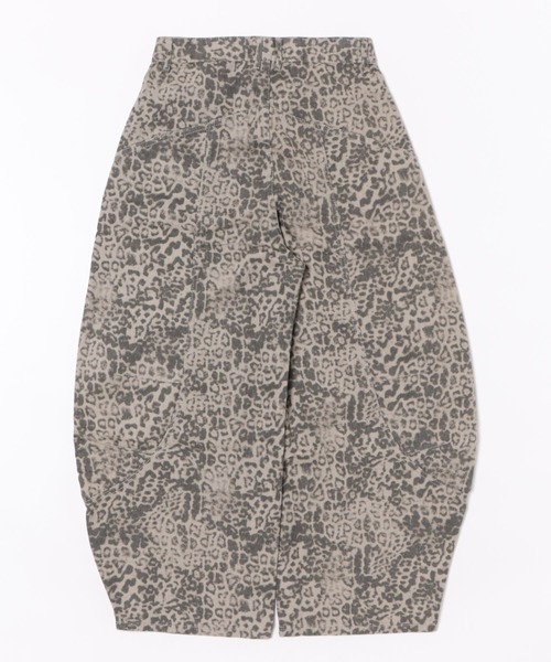 CANVAS+(キャンバスプラス)の「【CANVAS+】レオパード柄バレルレッグルーズパンツ(その他パンツ・レディース・ベージュ・L/M/S)」の8枚目の写真