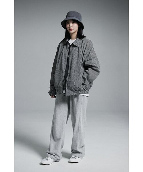 APOSTROPHE COMMA（アポストロフィコンマ）の「カラーブルゾンウィンドブレーカージップアップジャケット（チェック）（ブルゾン・レディース・その他・MEDIUM/LARGE）」の11枚目の写真